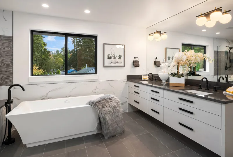 Kirkland — interior and exterior detail