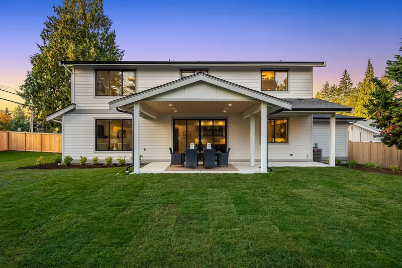 Spec House Kirkland — interior and exterior detail